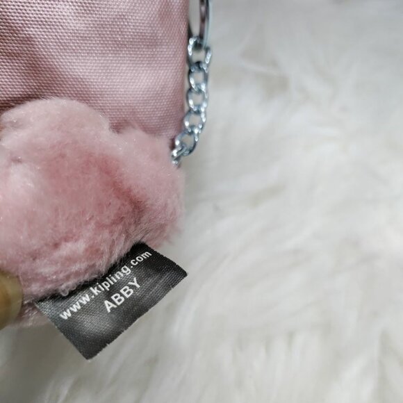Kipling Metallic Rose Gold Brandee Crossbody And Small Pink Abby Pouch Set - Picture 12 of 14